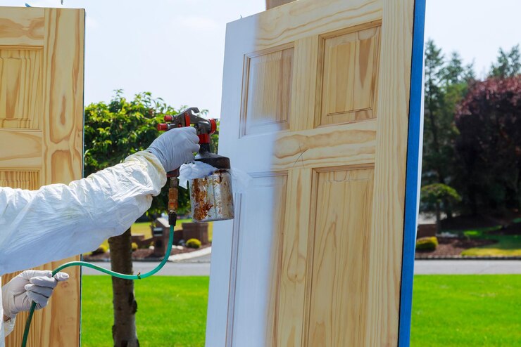 Professional door painting Dubai to transform your space with vibrant and stylish colors.