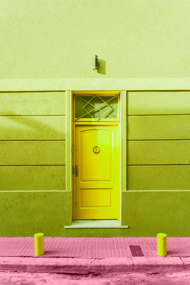 Stylish Door Painting in Downtown Dubai